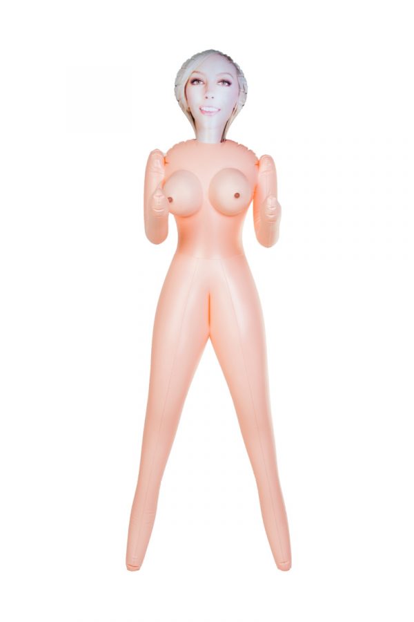 Кукла надувная Cecilia , блондинка, TOYFA Dolls-X, с двумя отверстиями, 160 см, Категория - Секс-игрушки/Секс куклы/Женщины, Атрикул 0T-00008692 Изображение 2
