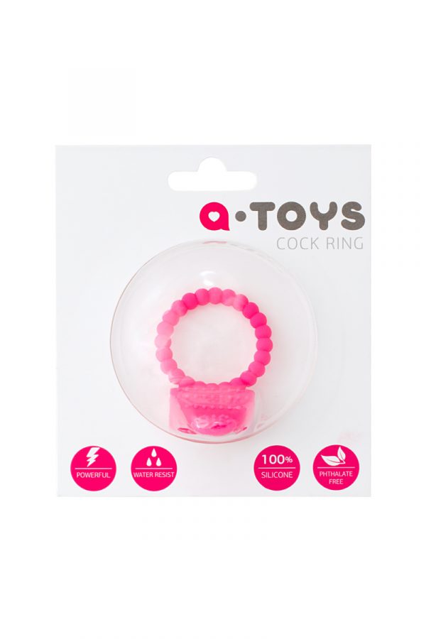 Эрекционное кольцо на пенис TOYFA A-Toys  , Силикон, Розовый, Ø3,5 см, Категория - Секс-игрушки/Кольца и насадки/Кольца на пенис, Атрикул 0T-00008653 Изображение 3