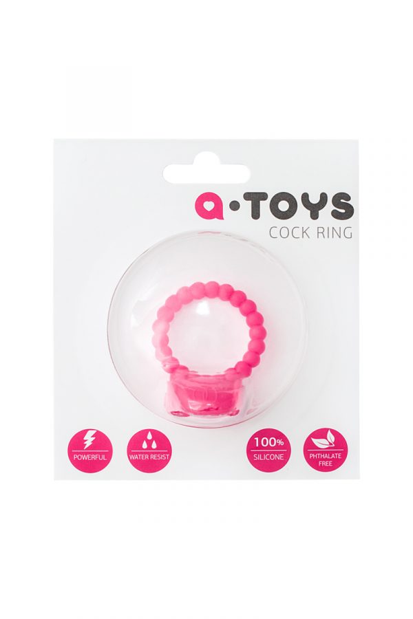 Эрекционное кольцо на пенис TOYFA A-Toys  , Силикон, Розовый, Ø3,5 см, Категория - Секс-игрушки/Кольца и насадки/Кольца на пенис, Атрикул 0T-00008654 Изображение 3