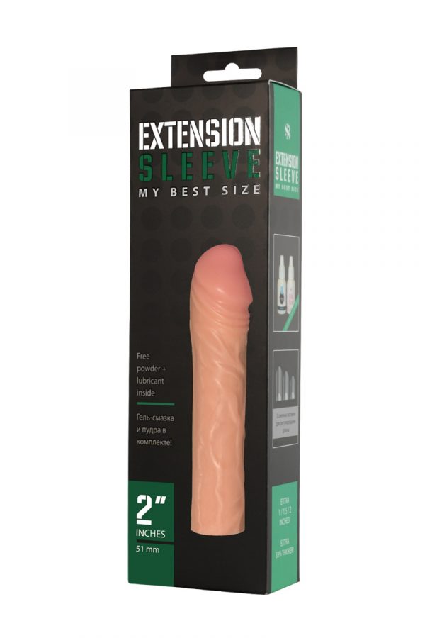 Насадка - удлинитель Sitabella Extension sleeve, Категория - Секс-игрушки/Кольца и насадки/Насадки на пенис, Атрикул 0T-00008998 Изображение 2
