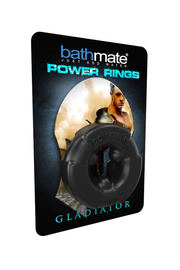 Эрекционное кольцо на пенис Bathmate Gladiator, elastomex, чёрное, Ø4,5 см, Категория - Секс-игрушки/Кольца и насадки/Кольца на пенис, Атрикул 0T-00009054 Изображение 2