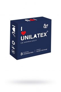 Презервативы Unilatex Extra Strong №3 гладкие, Категория - Презервативы/Классические презервативы, Атрикул 0T-00009302 Изображение 1