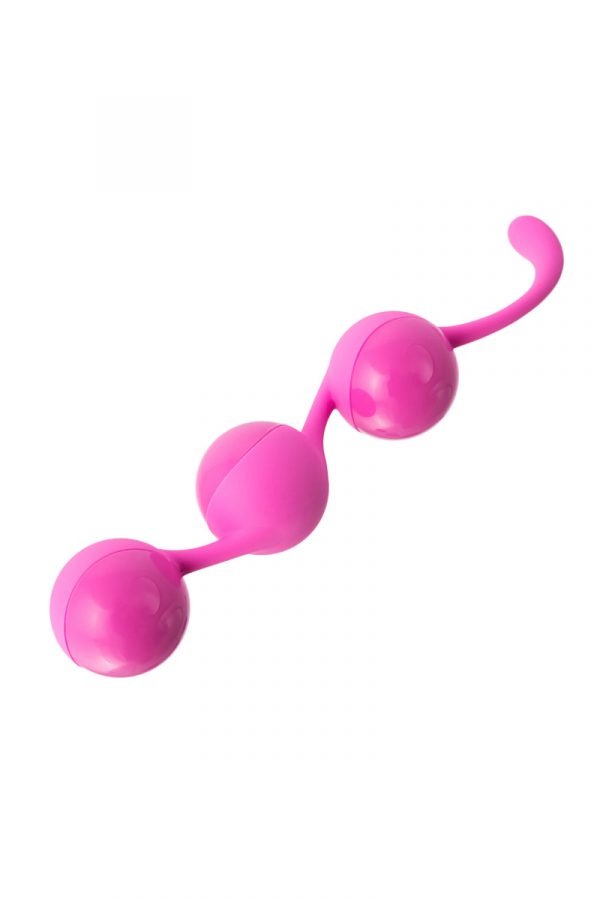 Вагинальные шарики Seven Creations, силиконовые, розовые, Ø3,5, Категория - Секс-игрушки/Вагинальные шарики и тренажеры интимных мышц/Вагинальные шарики, Атрикул 0T-00009607 Изображение 2