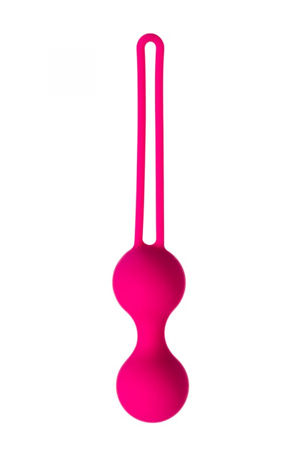 Набор вагинальных шариков Штучки-дрючки, силикон, розовый, 3 шт, Категория - Секс-игрушки/Вагинальные шарики и тренажеры интимных мышц/Вагинальные шарики, Атрикул 0T-00011300 Изображение 3