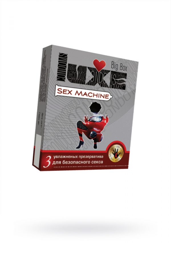 Презервативы Luxe Big Box Sex Machine панель, 18 см., №3, 24 шт., Категория - Презервативы/Классические презервативы, Атрикул 0T-00010751 Изображение 1