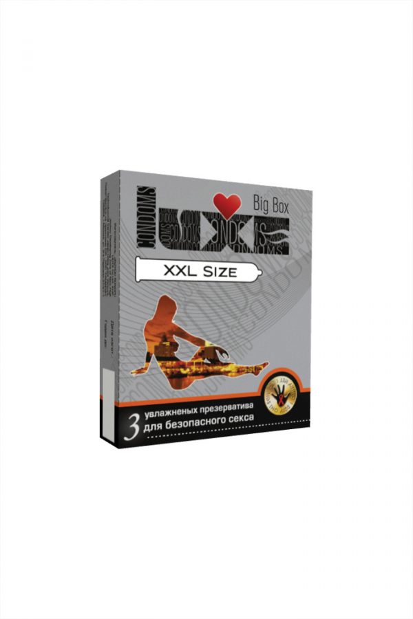 Презервативы Luxe Big Box XXL SIZE панель, 20 см., №3, 24 шт., Категория - Презервативы/Классические презервативы, Атрикул 0T-00010752 Изображение 2