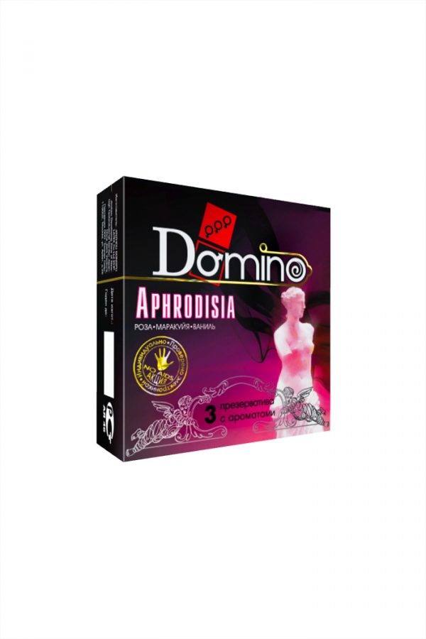 Презервативы Luxe DOMINO PREMIUM Aphrodisia, роза, маракуйя, ваниль, 3 шт. в упаковке, Категория - Презервативы/Классические презервативы, Атрикул 0T-00010731 Изображение 2