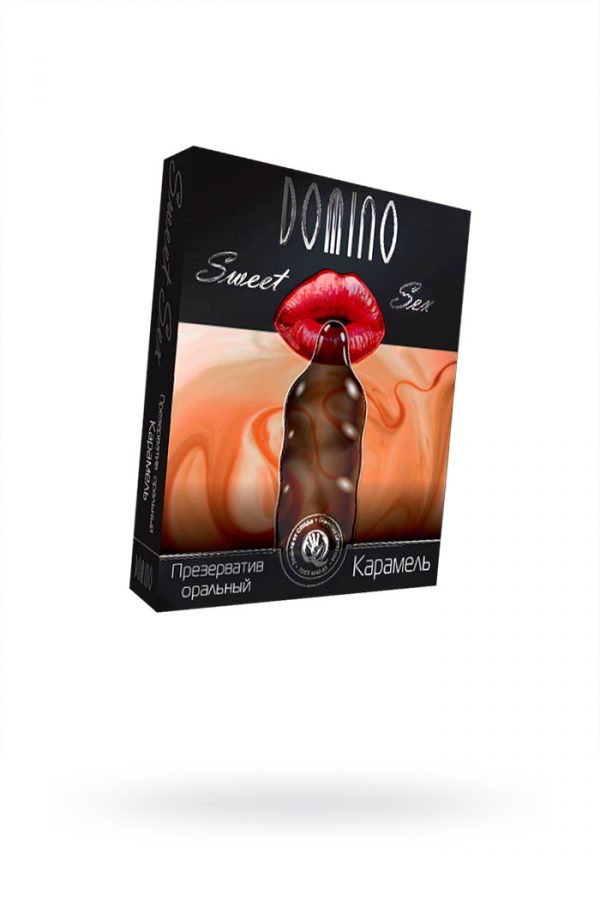Презервативы Luxe Domino sweet sex Карамель, 18 см.,  3 шт. в упаковке, Категория - Презервативы/Классические презервативы, Атрикул 0T-00010736 Изображение 1