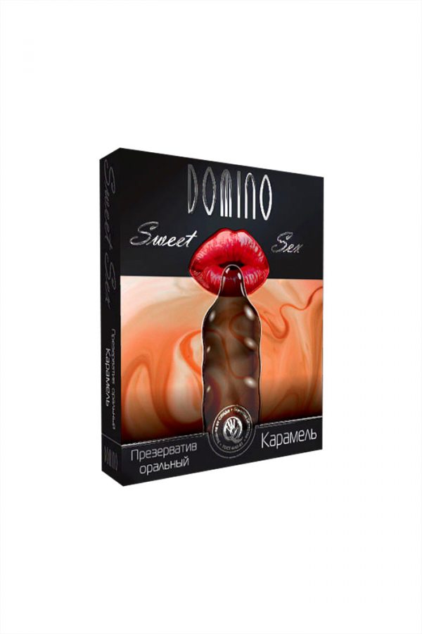 Презервативы Luxe Domino sweet sex Карамель, 18 см.,  3 шт. в упаковке, Категория - Презервативы/Классические презервативы, Атрикул 0T-00010736 Изображение 2