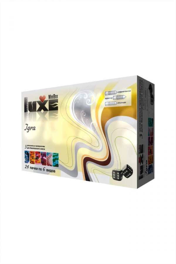 Презервативы Luxe Mini Box Игра, 18 см., №3, 24 шт., Категория - Презервативы/Классические презервативы, Атрикул 0T-00010753 Изображение 2