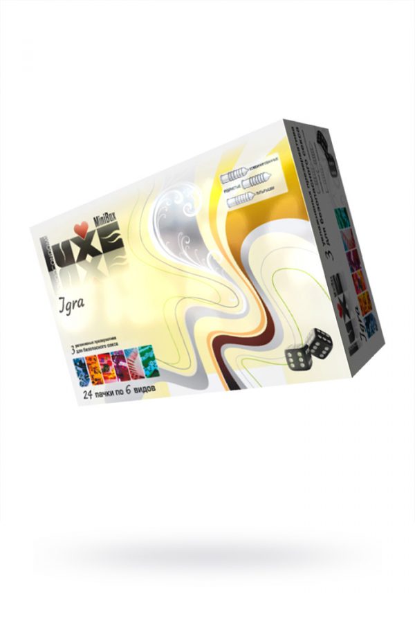 Презервативы Luxe Mini Box Игра, 18 см., №3, 24 шт., Категория - Презервативы/Классические презервативы, Атрикул 0T-00010753 Изображение 1