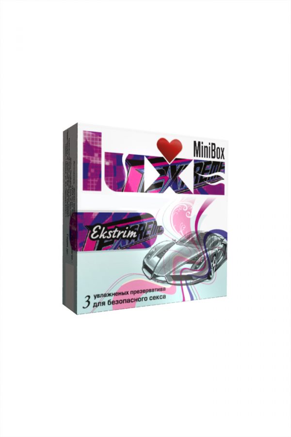 Презервативы Luxe Mini Box Экстрим, 18 см., №3, 24 шт., Категория - Презервативы/Рельефные и фантазийные презервативы, Атрикул 0T-00010757 Изображение 2