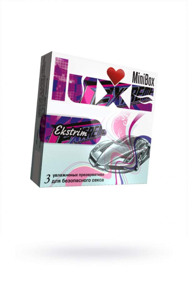 Презервативы Luxe Mini Box Экстрим, 18 см., №3, 24 шт., Категория - Презервативы/Рельефные и фантазийные презервативы, Атрикул 0T-00010757 Изображение 1