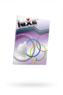 Презервативы Luxe КОНВЕРТ, Парный слалом, 18 см., 3 шт. в упаковке, Категория - Презервативы/Классические презервативы, Атрикул 0T-00010771 Изображение 1