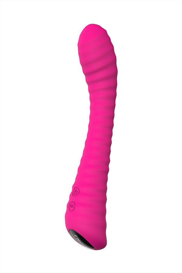Вибратор S-HANDE Sunshine, силикон, розовый, 20 см, Категория - Секс-игрушки/Вибраторы/Стимуляторы для точки G, Атрикул 0T-00010055 Изображение 2