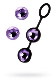 Вагинальные шарики TOYFA A-Toys  , ABS пластик, Фиолетовый, 14,6 см, Категория - Секс-игрушки/Вагинальные шарики и тренажеры интимных мышц/Вагинальные шарики, Атрикул 0T-00009394 Изображение 1