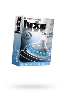 Презервативы Luxe Exclusive Седьмое небо №1, 1 шт, Категория - Презервативы/Рельефные и фантазийные презервативы, Атрикул 0T-00010902 Изображение 1
