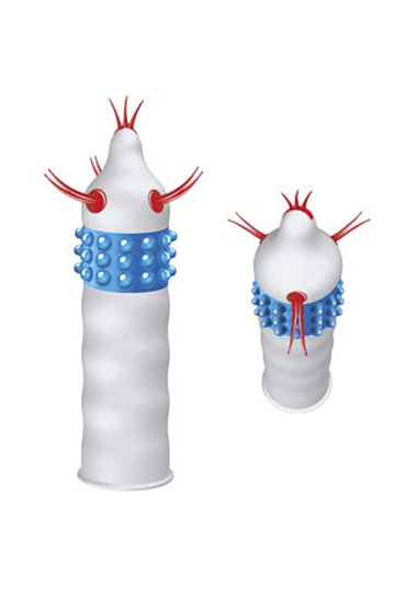 Презервативы Luxe Maxima Глубинная бомба №1, Категория - Презервативы/Рельефные и фантазийные презервативы, Атрикул 0T-00010905 Изображение 3