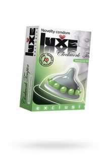 Презервативы Luxe ExclusiveЗаводной искуситель №1. 1 шт., Категория - Презервативы/Рельефные и фантазийные презервативы, Атрикул 0T-00010898 Изображение 1