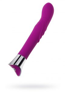 Стимулятор для точки G JOS KIKI, с волнообразным рельефом, силикон, фиолетовый, 21,5 см, Категория - Секс-игрушки/Вибраторы/Нереалистичные вибраторы, Атрикул 0T-00011079 Изображение 1