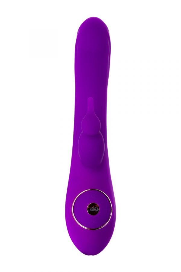 Ротатор с клиторальным стимулятором JOS YUM, силикон, фиолетовый, 21 см., Категория - Секс-игрушки/Вибраторы/Ротаторы, Атрикул 0T-00011011 Изображение 2