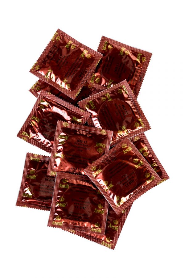 Презервативы Expert ''Жемчужное кольцо'' №12, розовые с перламутровыми точками, 12шт, Категория - Презервативы/Рельефные и фантазийные презервативы, Атрикул 0T-00011630 Изображение 3