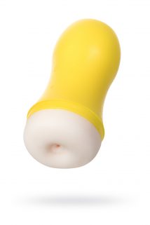 Мастурбатор попаTOYFA A-Toys желтый/телесный 14cm, Категория - Секс-игрушки/Мастурбаторы/Реалистичные мастурбаторы, Атрикул 0T-00012206 Изображение 1