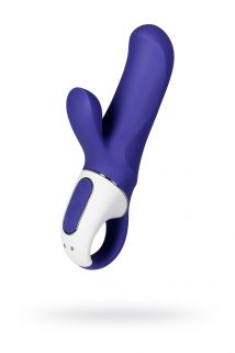 Нереалистичный вибратор Satisfyer Vibes Magic Bunny, Силикон, Фиолетовый, 17,7 см, Категория - Секс-игрушки/Вибраторы/Нереалистичные вибраторы, Атрикул 0T-00012436 Изображение 1