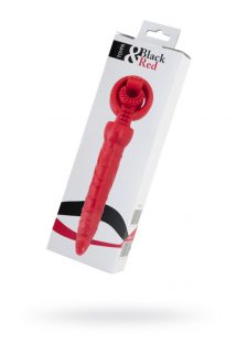 Насадка на пенис TOYFA Black&Red, Силикон, Красный, 24 см, Категория - Секс-игрушки/Кольца и насадки/Насадки на пенис, Атрикул 0T-00000637 Изображение 1