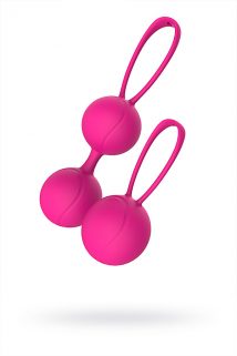 Набор вагинальных шариков S-HANDE LOVER, силикон, розовый, Ø3.4 см, Категория - Секс-игрушки/Вагинальные шарики и тренажеры интимных мышц/Вагинальные шарики, Атрикул 0T-00010058 Изображение 1