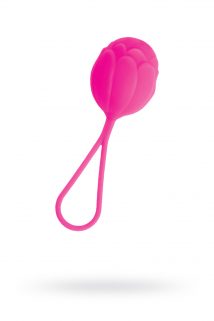 Вагинальный шарик Штучки-дрючки, силикон, розовый, Ø 3,5 см, Категория - Секс-игрушки/Вагинальные шарики и тренажеры интимных мышц/Вагинальные шарики, Атрикул 0T-00011243 Изображение 1