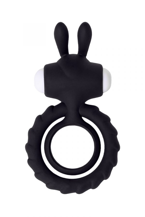 Эрекционное кольцо на пенис JOS BAD BUNNY, силикон, чёрный, 9 см, Категория - Секс-игрушки/Кольца и насадки/Кольца на пенис, Атрикул 0T-00011832 Изображение 2
