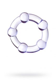 Эрекционное кольцо на пенис Штучки-дрючки  , TPR, Фиолетовое, Ø2,5 см, Категория - Секс-игрушки/Кольца и насадки/Кольца на пенис, Атрикул 0T-00012471 Изображение 1