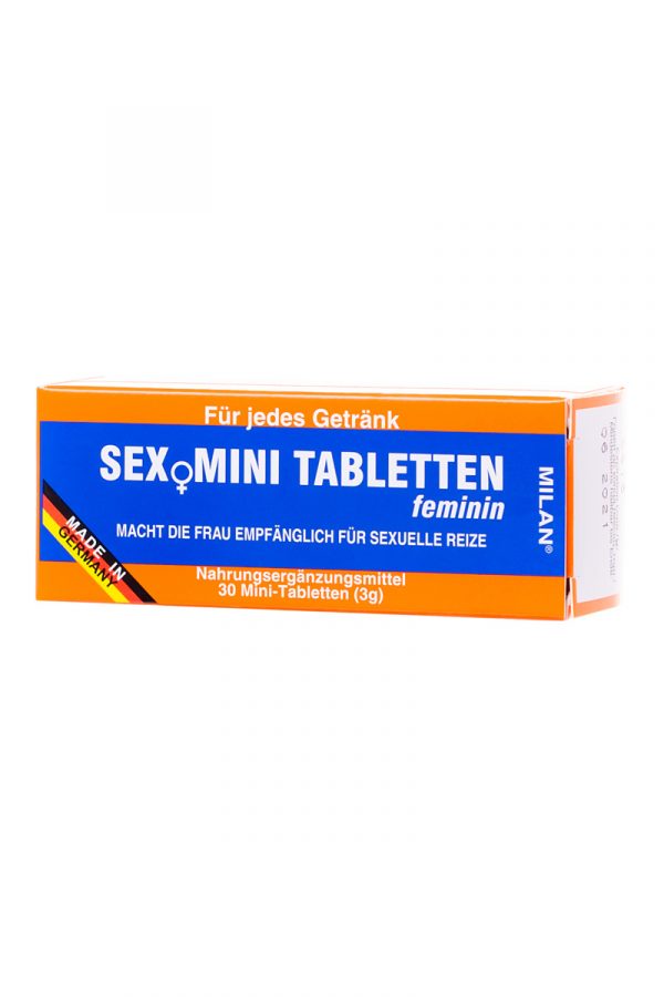 Таблетки  возбуждающие  Milan Sex-Mini-Tabletten-feminin для женщин, 30 шт, Категория - БАДы/БАДы для женщин, Атрикул 00000074 Изображение 3