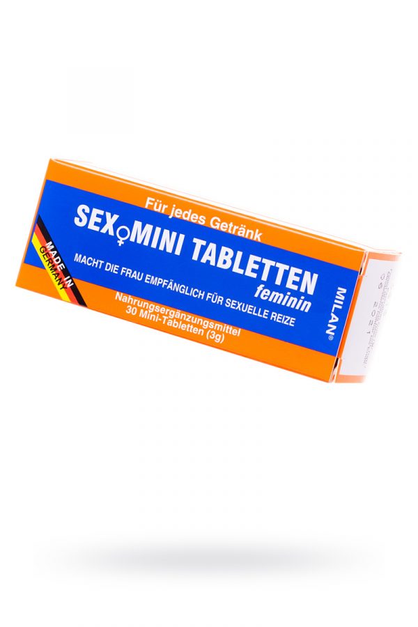 Таблетки  возбуждающие  Milan Sex-Mini-Tabletten-feminin для женщин, 30 шт, Категория - БАДы/БАДы для женщин, Атрикул 00000074 Изображение 1