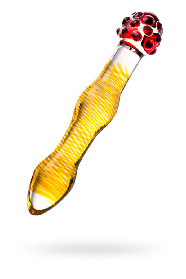 Стеклянный фаллоимитатор Sexus Glass, 20,5 см, Категория - Секс-игрушки/Фаллоимитаторы/Двусторонние фаллоимитаторы, Атрикул 0T-00000582 Изображение 1