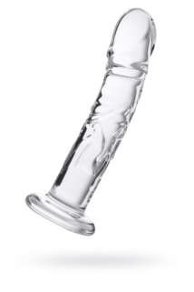 Нереалистичный фаллоимитатор Sexus Glass, Стекло, Прозрачный, 18,4 см, Категория - Секс-игрушки/Фаллоимитаторы/Нереалистичные фаллоимитаторы, Атрикул 0T-00002409 Изображение 1