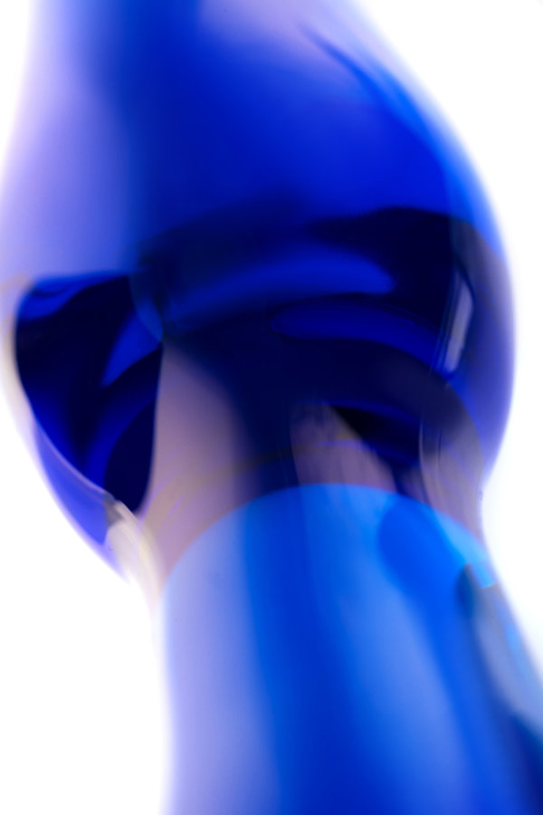 Анальная втулка Sexus Glass, Стекло, Синий, 17,4 см, Категория - Секс-игрушки/Анальные игрушки/Анальные пробки и втулки, Атрикул 0T-00004492 Изображение 3