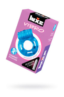Виброкольцо LUXE VIBRO Кошмар русалки + презерватив, 1 шт, Категория - Секс-игрушки/Кольца и насадки/Кольца на пенис, Атрикул 0T-00009310 Изображение 1