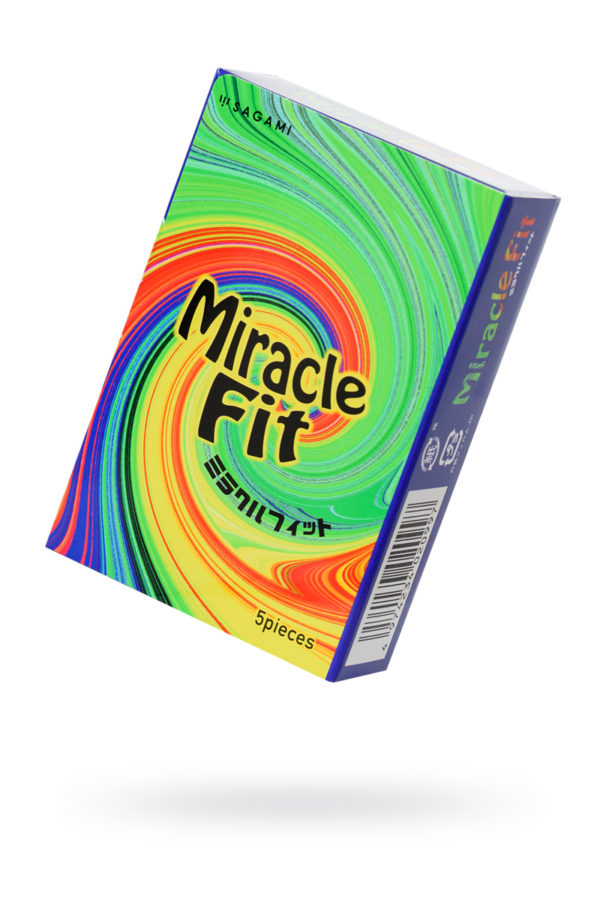 Презервативы латексные Sagami Miracle Fit №5, Категория - Презервативы/Классические презервативы, Атрикул 0T-00013641 Изображение 1