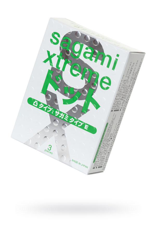 Презервативы латексные Sagami Xtreme Type-E №3, Категория - Презервативы/Классические презервативы, Атрикул 0T-00013643 Изображение 1
