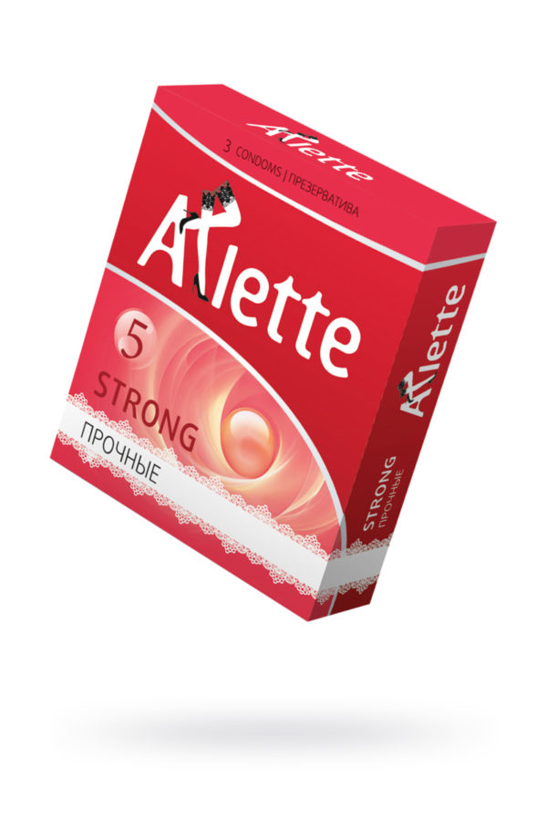 Презервативы ''Arlette'' №3, Strong Прочные 3 шт., Категория - Презервативы/Рельефные и фантазийные презервативы, Атрикул 0T-00014107 Изображение 1