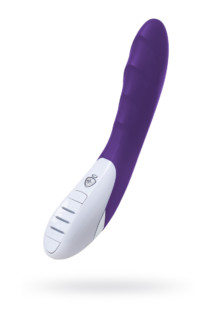 Вибратор Mystim Sassy Simon силиконовый, фиолетовый, 27 см, Категория - Секс-игрушки/Вибраторы/Нереалистичные вибраторы, Атрикул 0T-00013092 Изображение 1