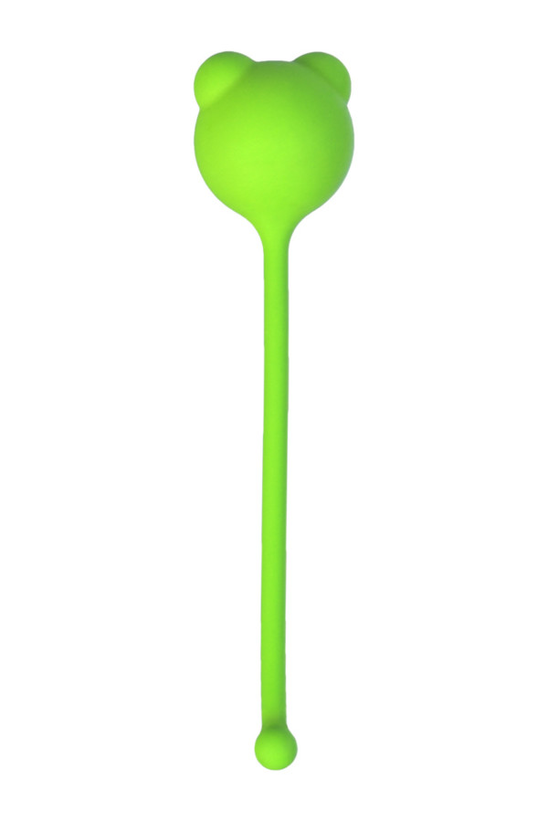 Вагинальный шарик A-Toys by TOYFA, силикон, зеленый, Ø 2,7 см, Категория - Секс-игрушки/Вагинальные шарики и тренажеры интимных мышц/Вагинальные шарики, Атрикул 0T-00014547 Изображение 2
