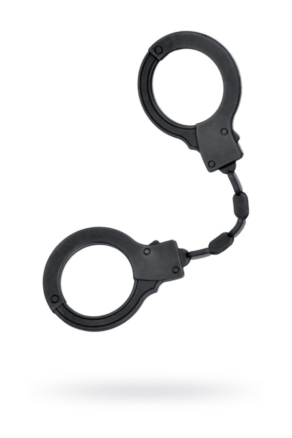 Силиконовые наручники A-Toys by TOYFA, силикон, черные, 33 см, Категория - БДСМ, фетиш/Фиксация и бондаж/Наручники, манжеты, Атрикул 0T-00014557 Изображение 1