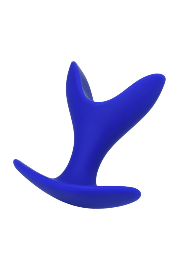 Расширяющая анальная втулка ToDo by Toyfa Bloom, силикон, синяя, 8,5 см, Ø 4,5 см, Категория - Секс-игрушки/Анальные игрушки/Анальные пробки и втулки, Атрикул 0T-00014520 Изображение 2