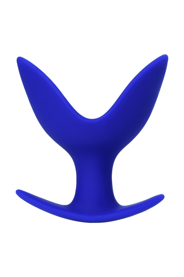 Расширяющая анальная втулка ToDo by Toyfa Bloom, силикон, синяя, 9,5 см, Ø 7 см, Категория - Секс-игрушки/Анальные игрушки/Анальные пробки и втулки, Атрикул 0T-00014522 Изображение 3