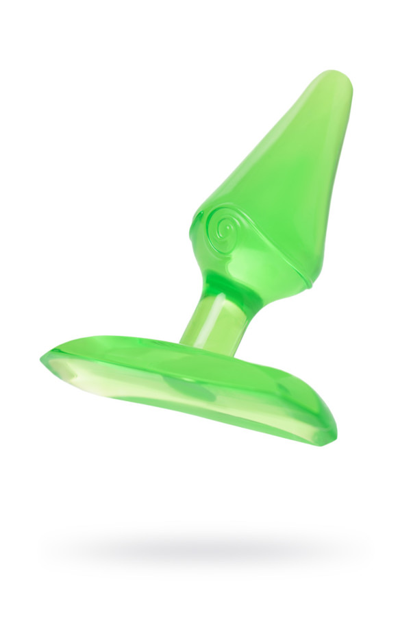 Анальная втулка TOYFA, ABS пластик, зеленая, 6,5 см, Ø 2,5 см, Категория - Секс-игрушки/Анальные игрушки/Анальные пробки и втулки, Атрикул 0T-00015195 Изображение 1