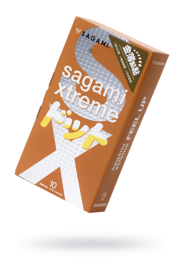 Презервативы латексные Sagami Xtreme Feel Up №10, 19 см, Категория - Презервативы/Классические презервативы, Атрикул 0T-00015768 Изображение 1