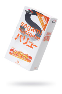 Презервативы латексные Sagami Xtreme №24, 19 см, Категория - Презервативы/Классические презервативы, Атрикул 0T-00015772 Изображение 1
